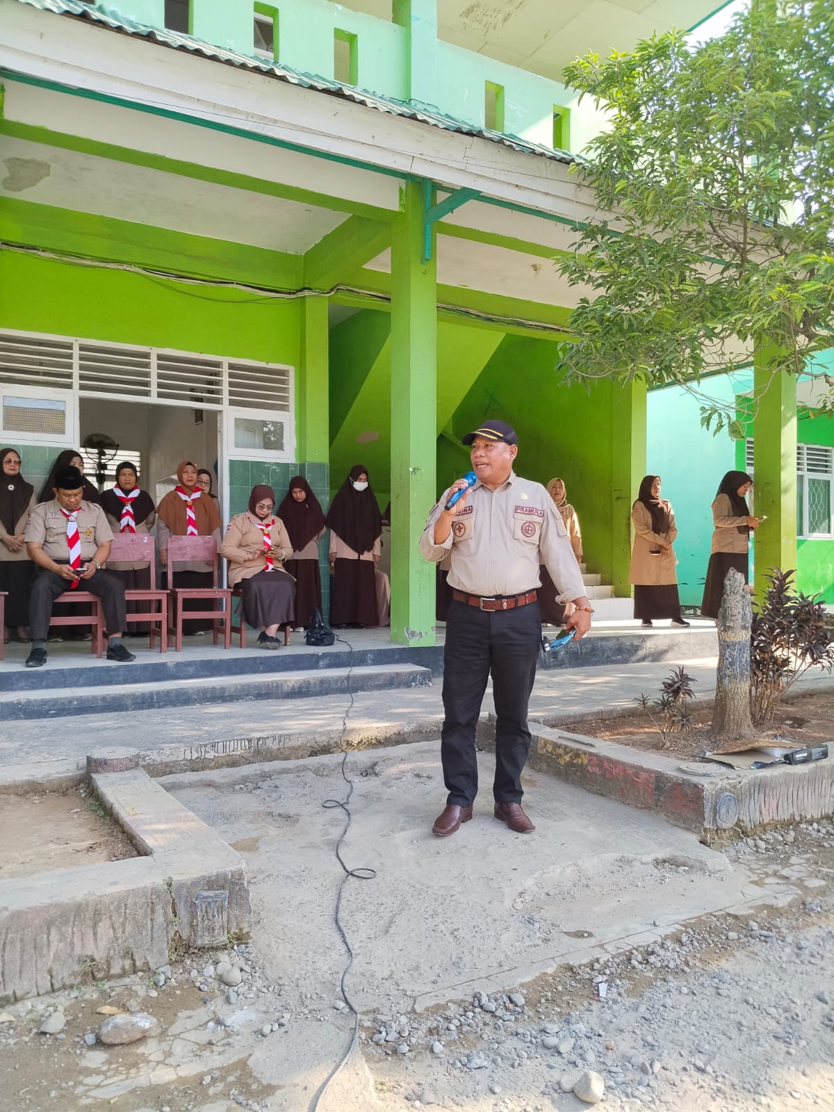 Pelepasan Peserta Pramuka propinsi (3)