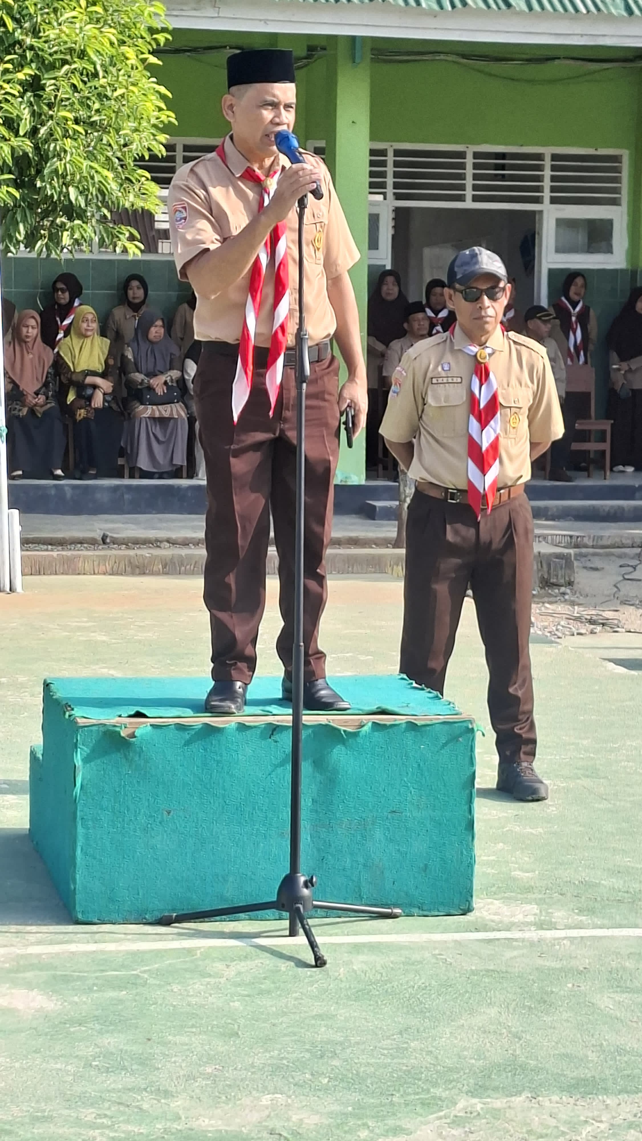 Pelepasan Peserta Pramuka propinsi (4)