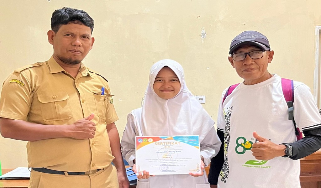 5 Petenis Muda MTSN Kota Palopo Resmi Lolos Kejurnas Junior